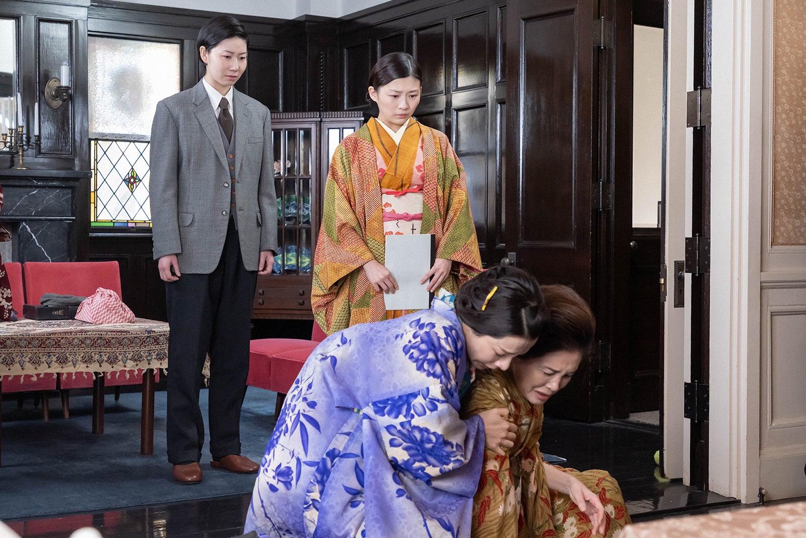 土居志央梨、伊藤沙莉、桜井ユキ、筒井真理子 「虎に翼」第28話（C）NHK