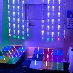 イルミ体験エリア/画像提供:大阪城イルミナージュ実行委員会