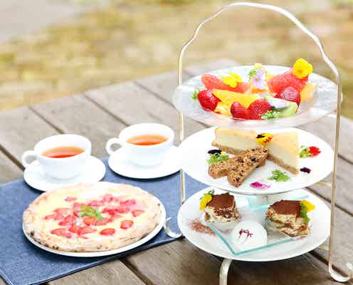 生いちごが主役!倉敷の果物たっぷりアフタヌーンティーが美味しそう