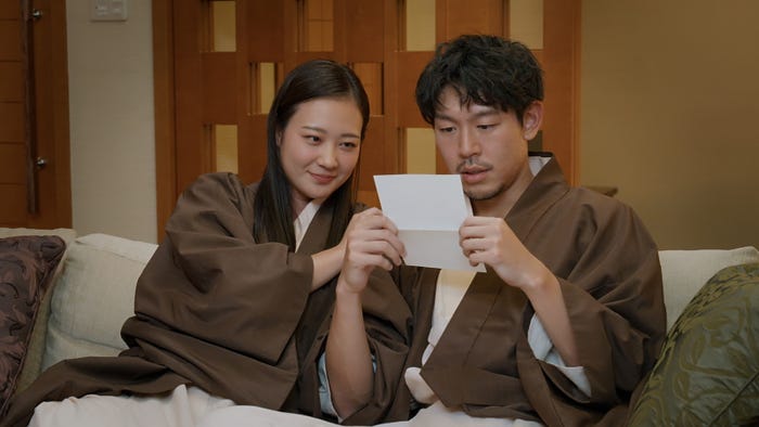 西山真央、長谷川惠一「バチェラー・ジャパン」シーズン5エピソード9(C)2023 Warner Bros. International Television Production Limited