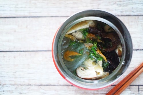 乾物たっぷり春雨スープ