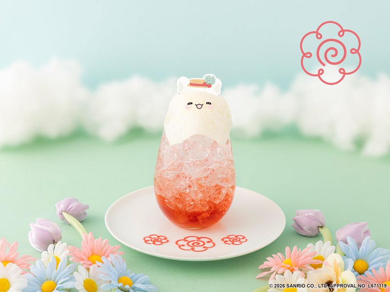 「まるまるのしゅわしゅわ♪べりーくりーむそーだ」税込1,190円（C）2026 SANRIO CO., LTD. APPROVAL NO. L671119
