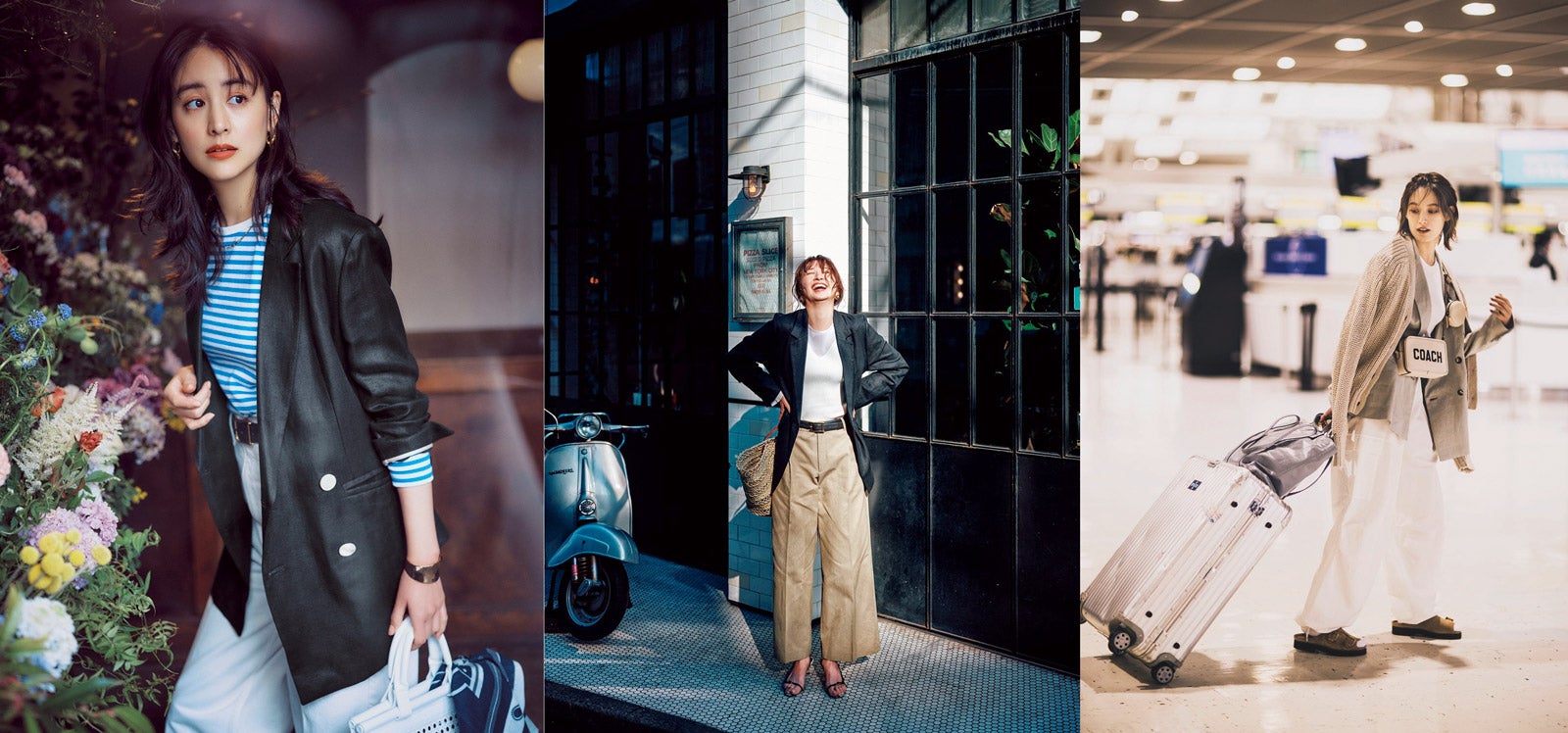 （左から）山本美月、鹿沼憂妃、トラウデン直美（提供写真）