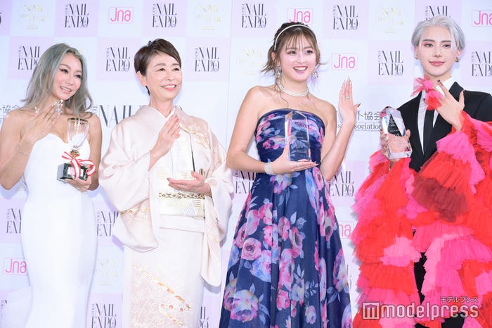(左から)倖田來未、安藤優子、ゆうちゃみ、GYUTAE(C)モデルプレス