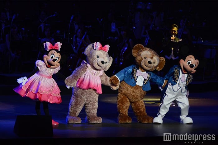 ミニー、シェリーメイ、ダッフィー、ミッキー(C)モデルプレス