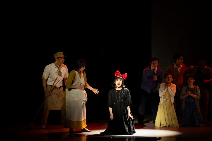 (中央)山戸穂乃葉/ミュージカル「魔女の宅急便」マカオ公演の様子(提供写真)