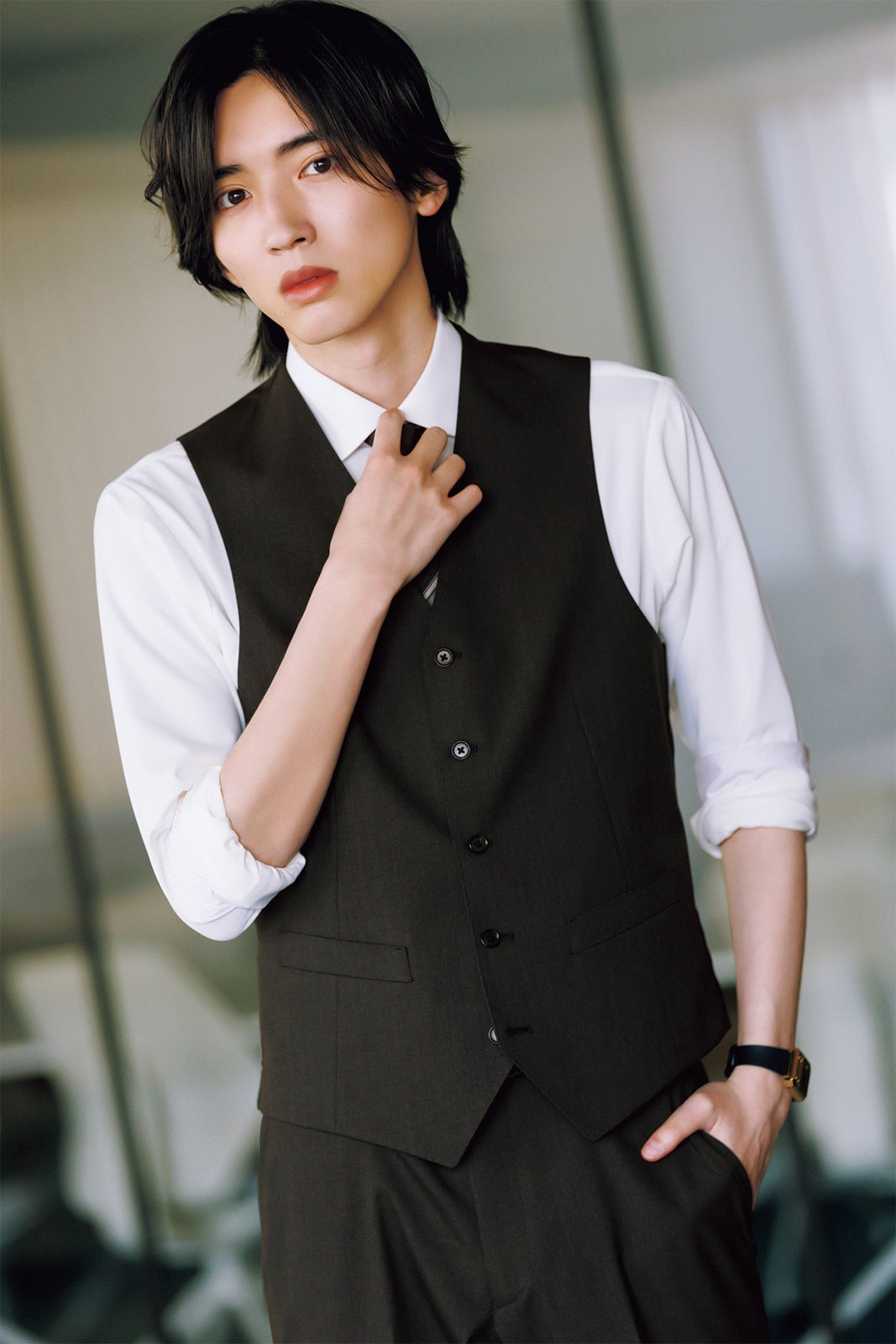 なにわ男子・道枝駿佑「僕の思う“王子”は中島健人くんです」アイドル志すきっかけとなった存在も告白