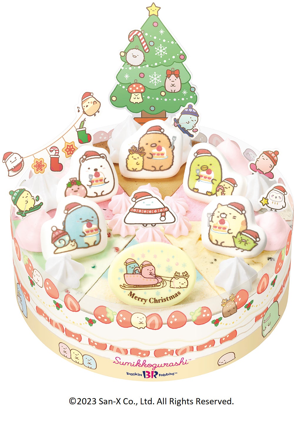 すみっコぐらし クリスマス パレット6／提供画像