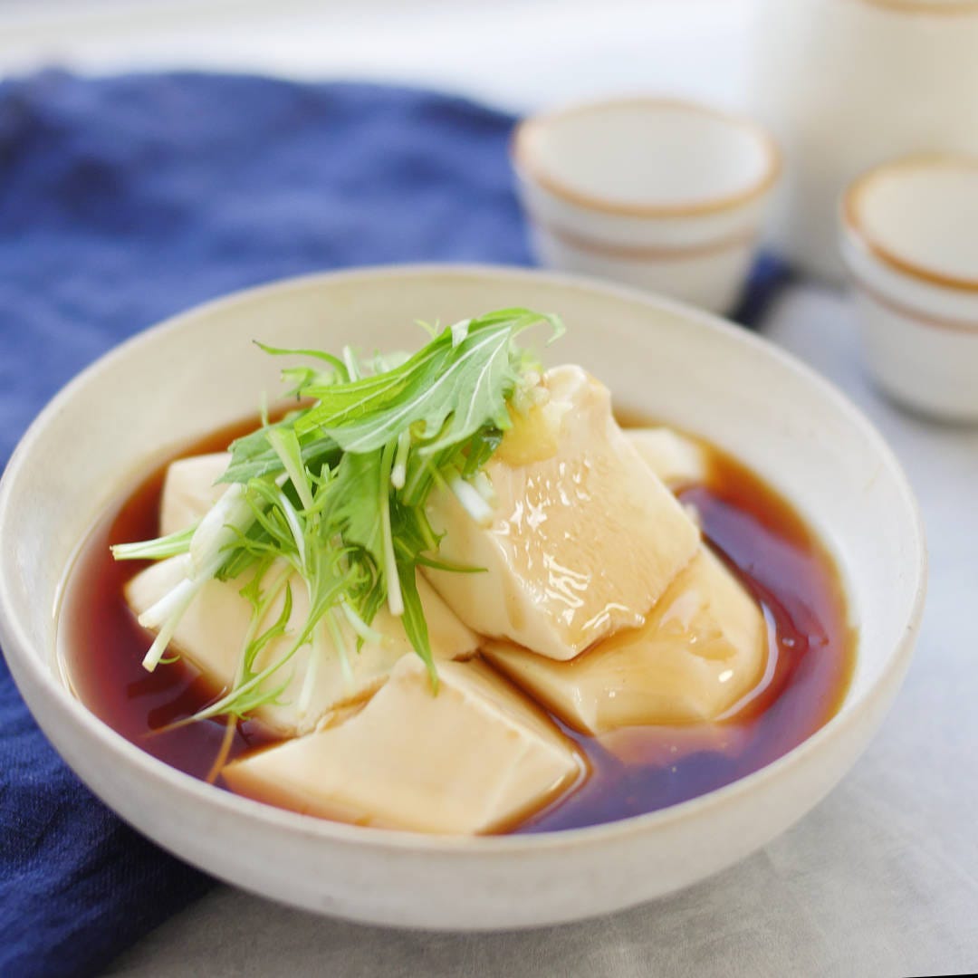 とろとろ食感がやみつき!和風あんかけ豆腐