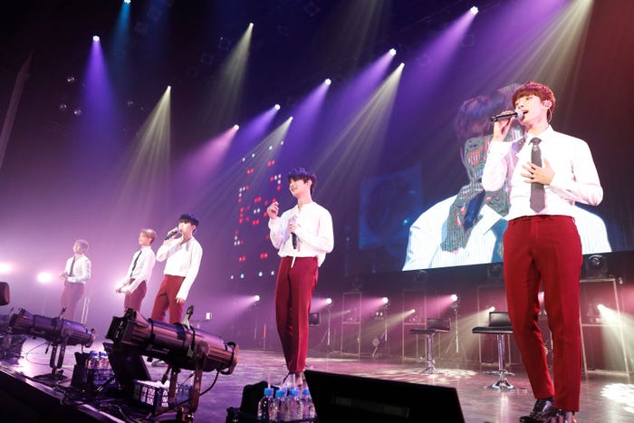 ボーカルチーム/左から:スングァン、ジョンハン、ウジ、ミンギュ、ドギョム(提供写真)