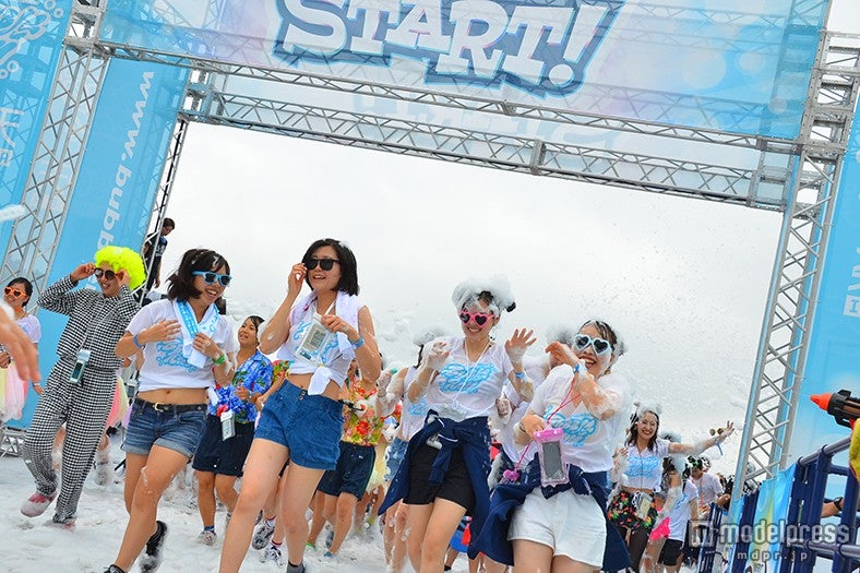 音楽を楽しみながらスタート