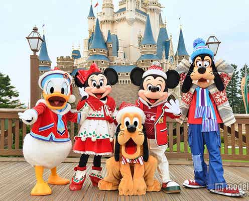 ディズニークリスマス、新コスチューム披露 初登場のパレードは“絵本”がテーマ