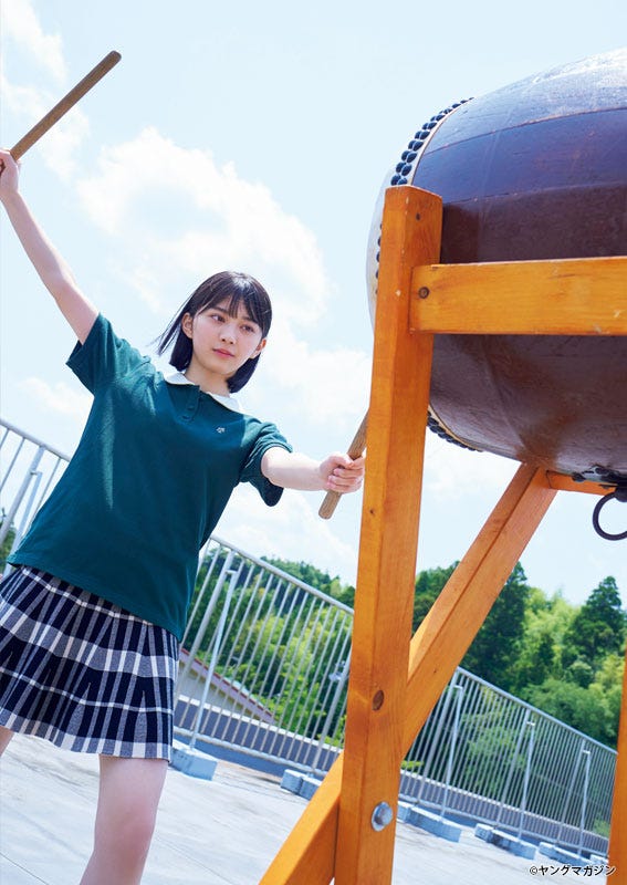 森田ひかる(C)岡本武志/ヤングマガジン