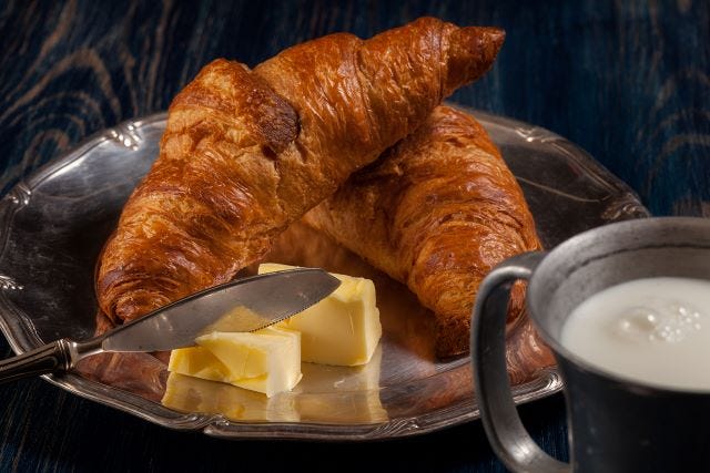 【期間限定】発酵バターを使った“2種のクロワッサン”が楽しめるランチセットが登場♡