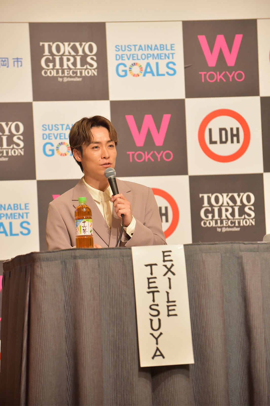 EXILE TETSUYA（C）W TOKYO×LDH JAPAN 記者発表会
