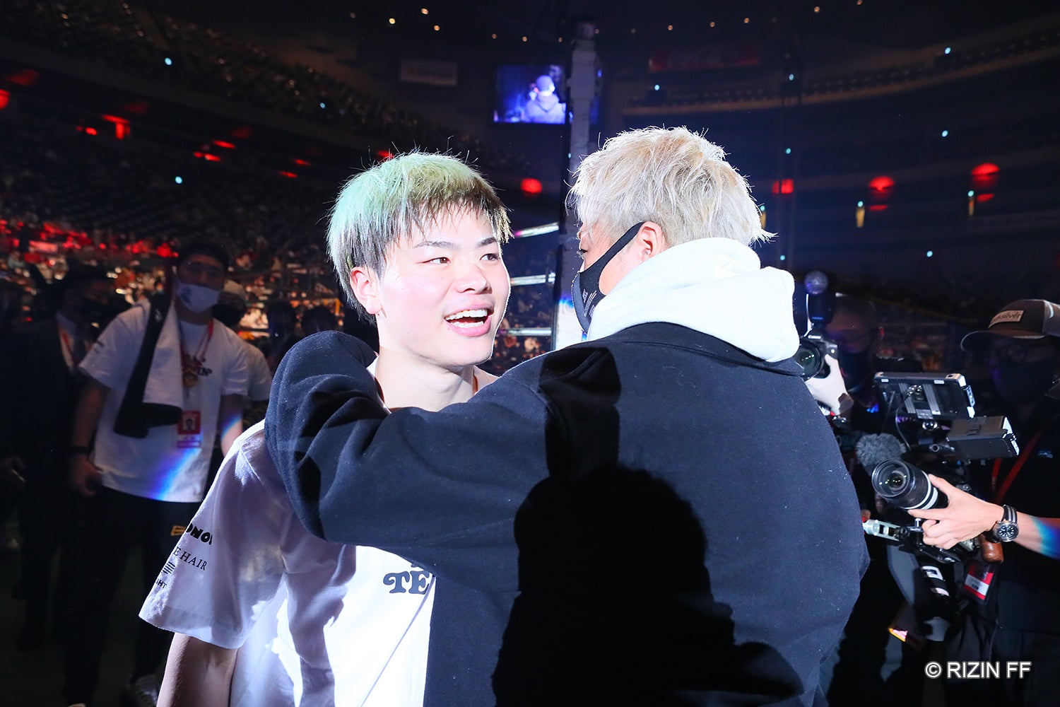 那須川天心、武尊（C）RIZIN FF