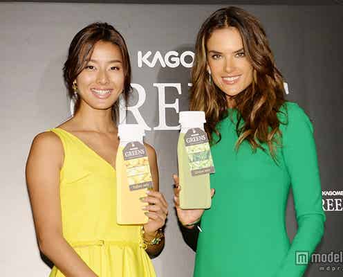 すみれ、“年商5億円”モデルのアレッサンドラ・アンブロジオと美の競演 圧巻プロポーションの秘訣とは