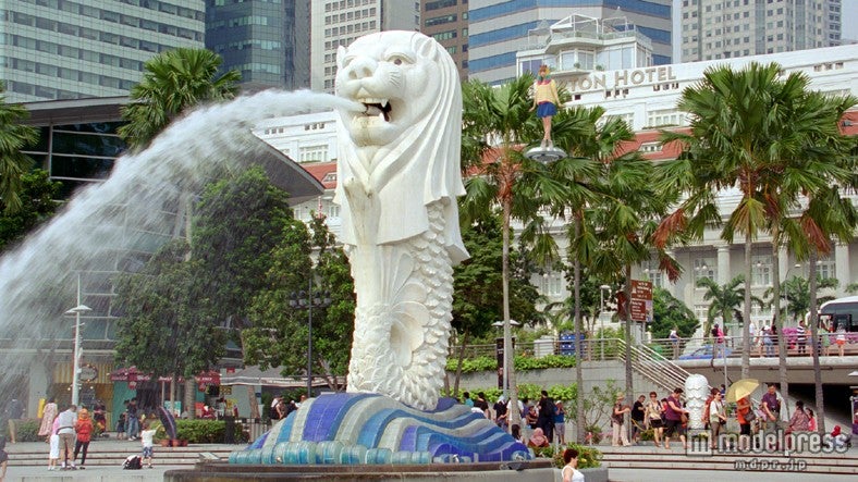 きゃりーぱみゅぱみゅ／「ジーユー」新テレビCM「ショートパンツ＠シンガポール」篇メイキングカットより