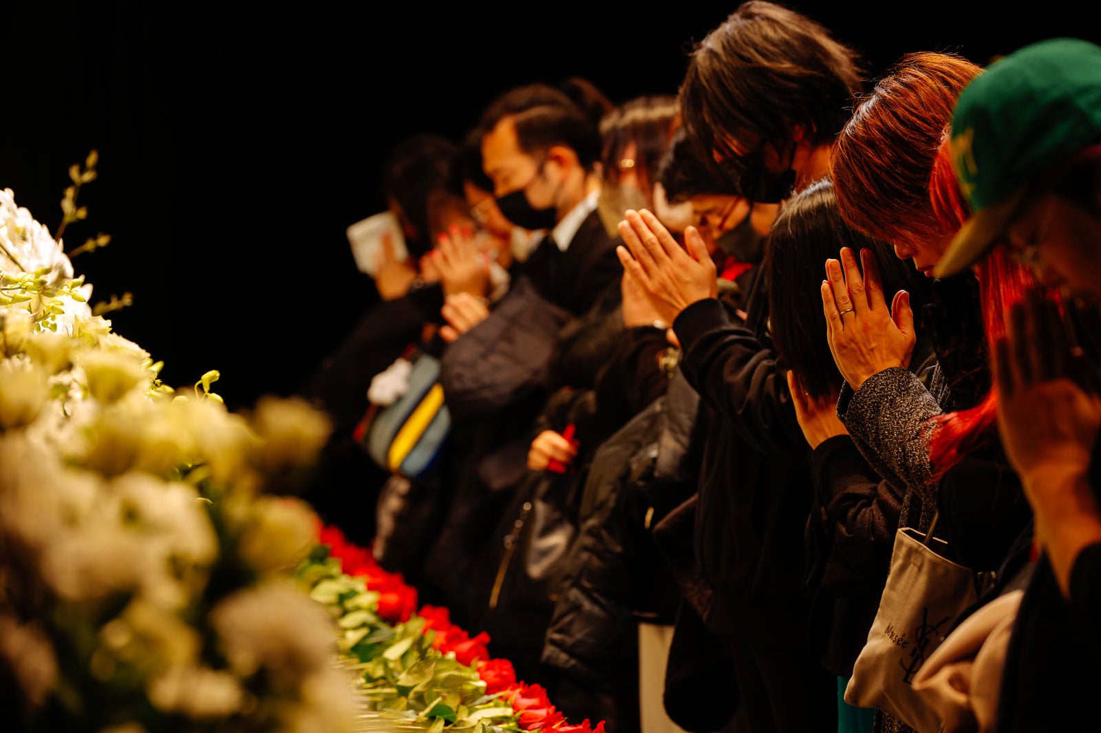 「HEATH お別れ会-献花式 HEATH Farewell & Flower Offering Ceremony」（提供写真）