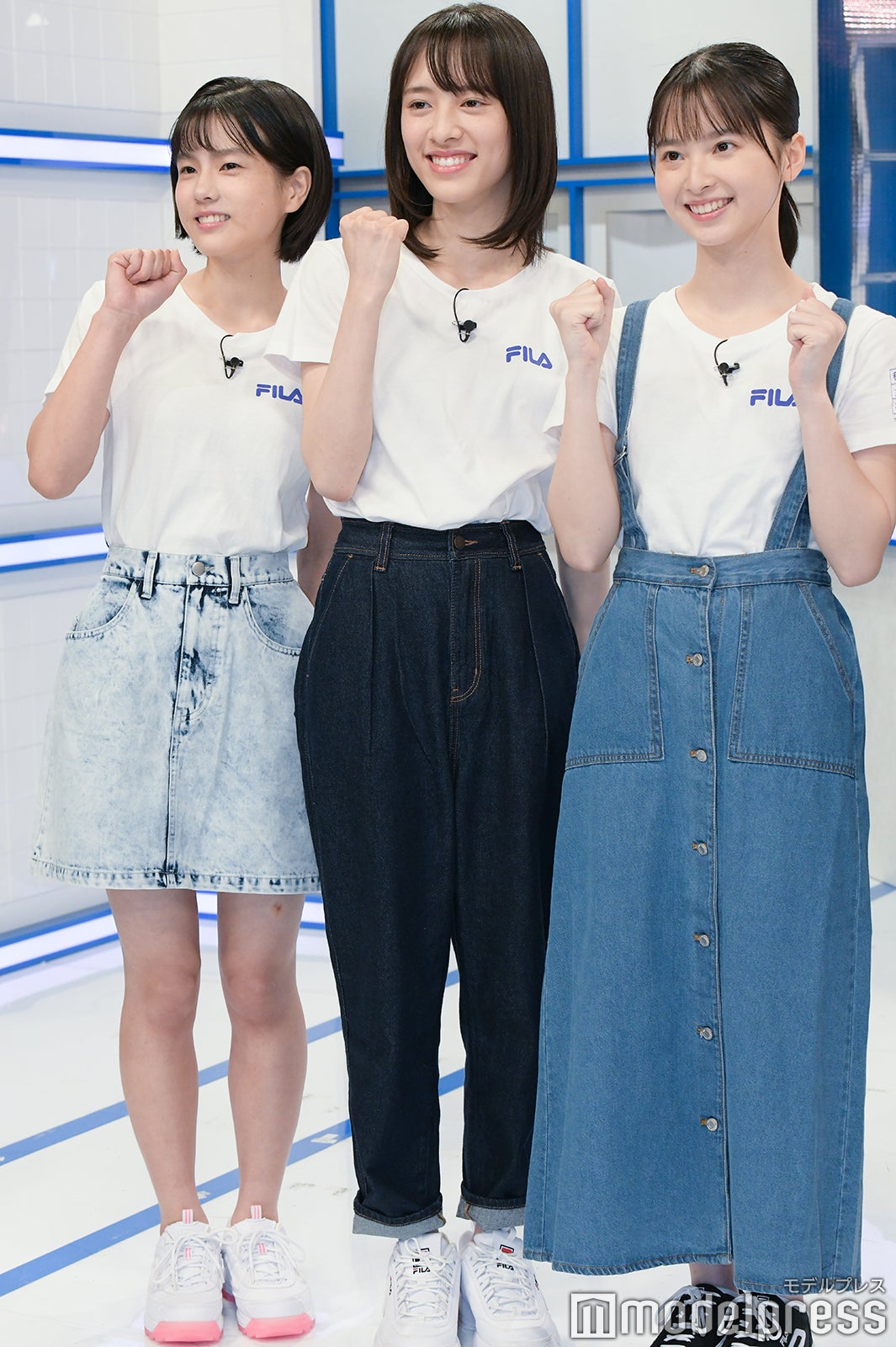 三浦涼菜、赤穂華、飯沼愛（C）モデルプレス