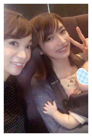 保田圭と後藤真希／保田圭オフィシャルブログ（Ameba）より