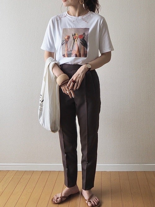 画像5 6 しまむらの 優秀パンツ おしゃれさんのお手本コーデ集 モデルプレス