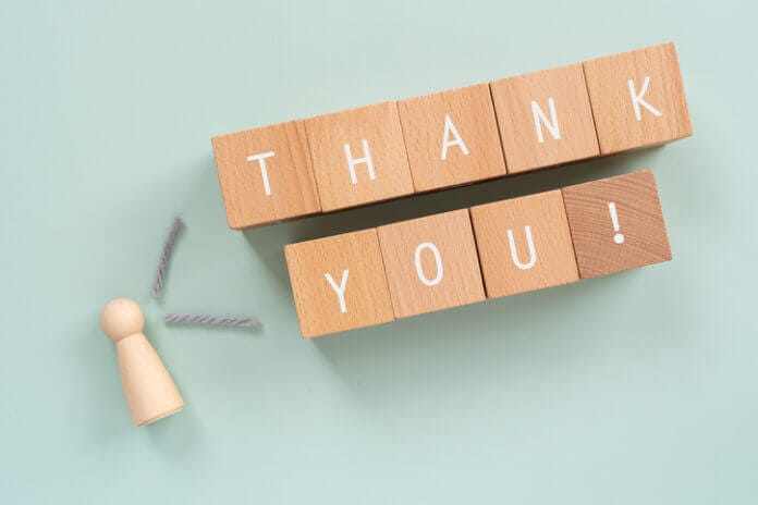 「ありがとう」を言えるか