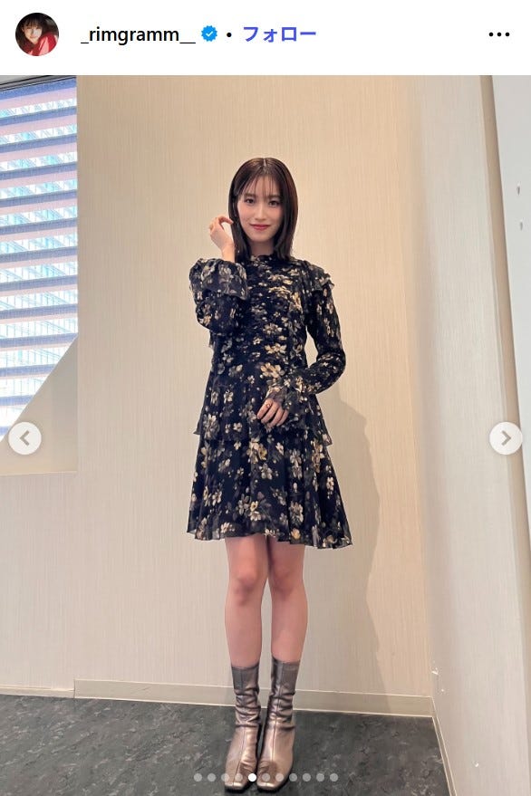 片岡凜Instagramより