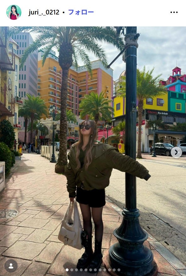 榊原樹里Instagramより