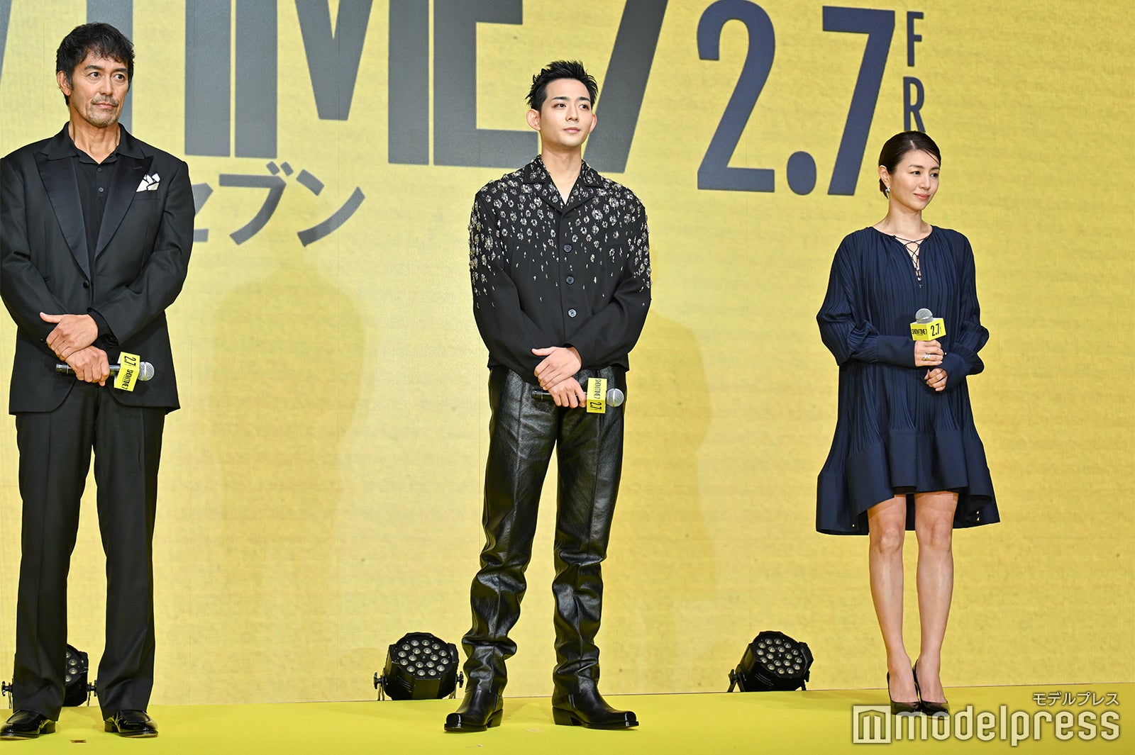 阿部寛、竜星涼、井川遥（C）モデルプレス