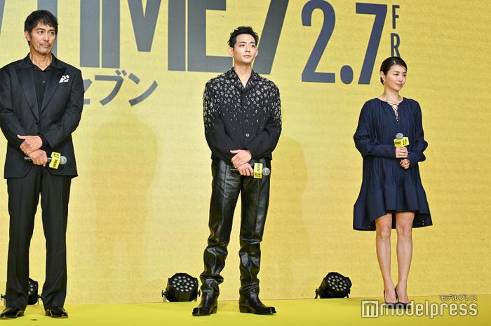 阿部寛、竜星涼、井川遥(C)モデルプレス