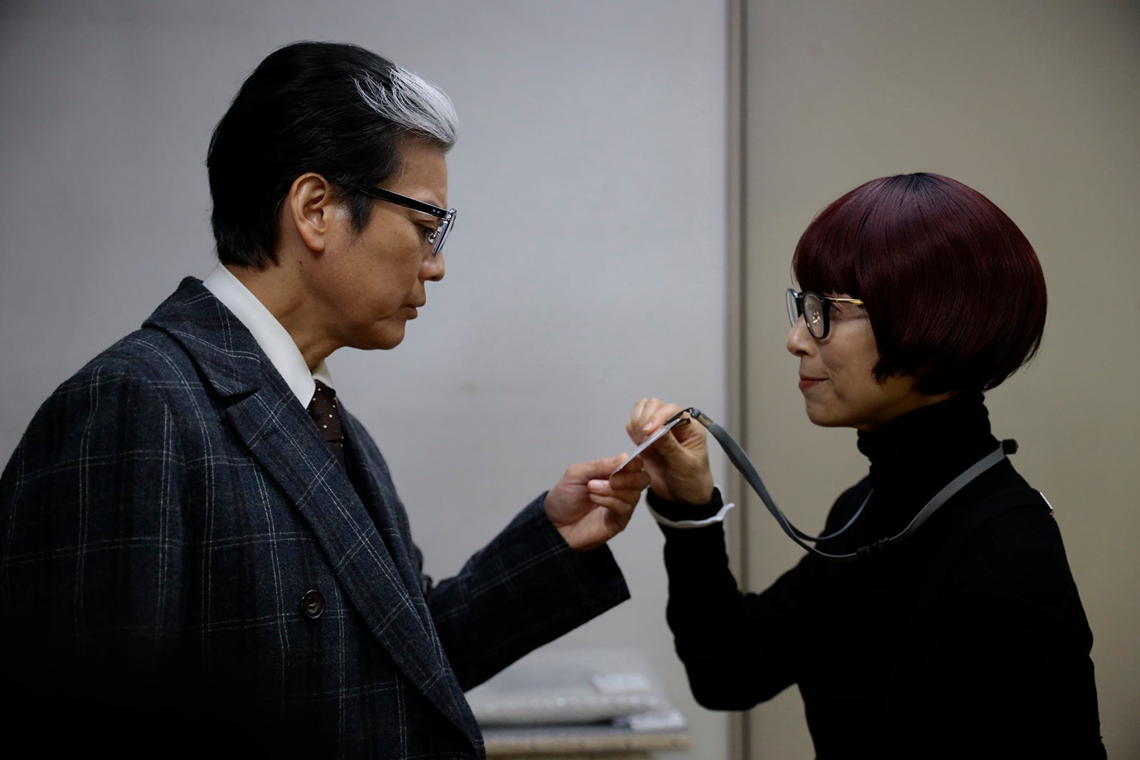 唐沢寿明、鈴木保奈美「プライベートバンカー」第5話（C）テレビ朝日