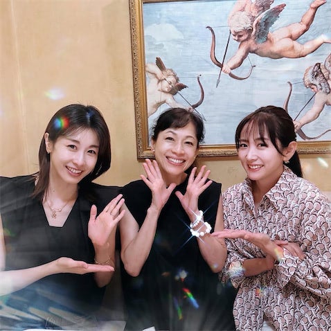 高島彩、元フジ佐藤里佳さん＆カトパンとの豪華3ショットを公開「とても楽しい時間でした」
