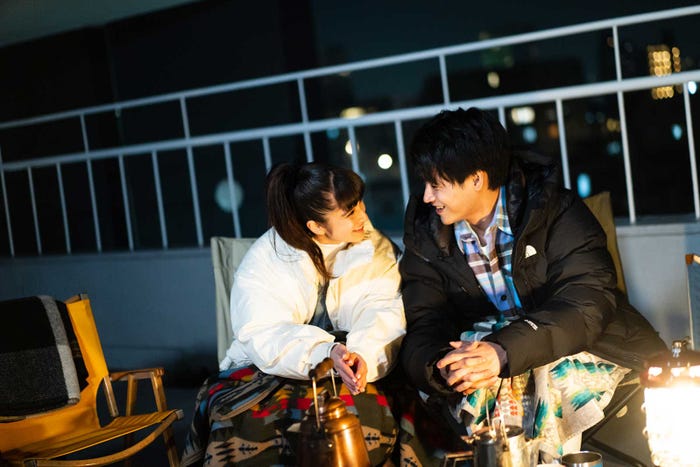 Taki、井上想良「恋とオオカミには騙されない」第2話(C)AbemaTV, Inc.