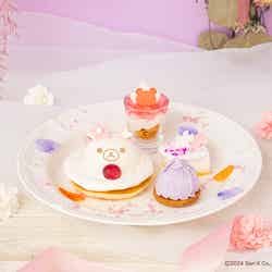 あまあまプレート(コリラックマ)税込1,690円/提供画像