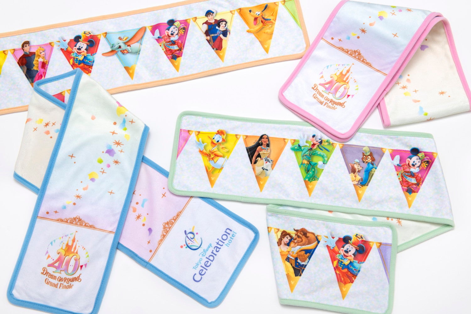 【40周年限定品】ディズニーセレブレーションホテル  フリースマフラー ディズニー セレブレーションホテル 40周年 マフラー