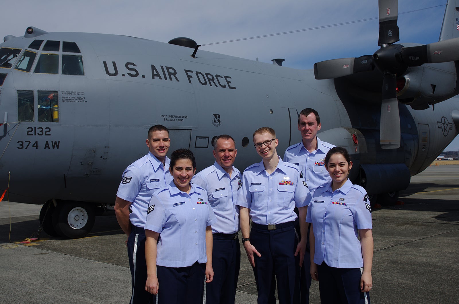 アメリカ空軍太平洋音楽隊（C）日本テレビ