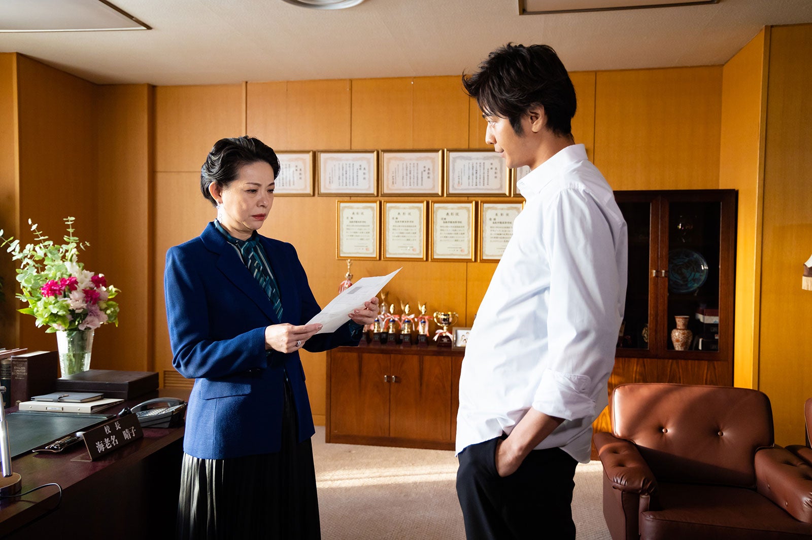 「もしも、イケメンだけの高校があったら」第2話より（C）テレビ朝日