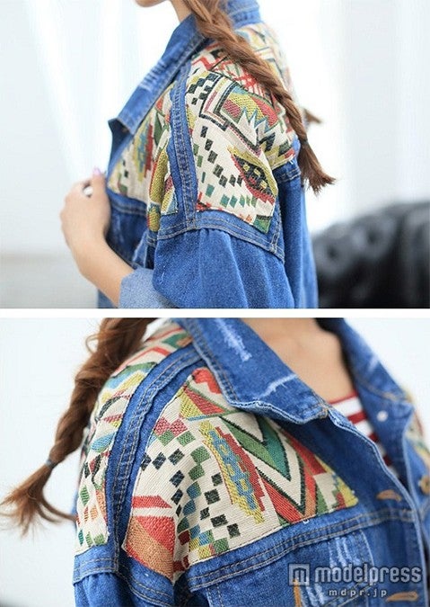 ポイント使いがさりげなくおしゃれ／画像提供：「STYLIKE」2,980円（税込）