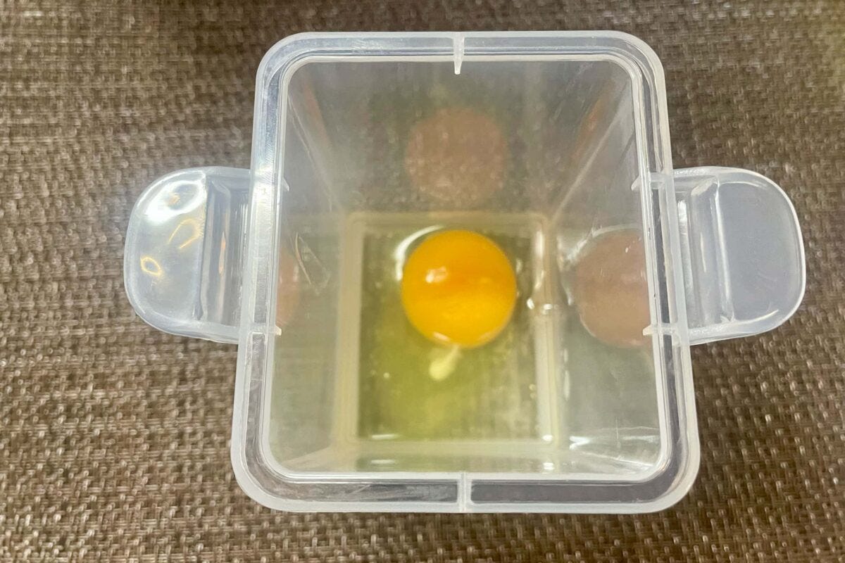 ダイソーだし巻き卵器