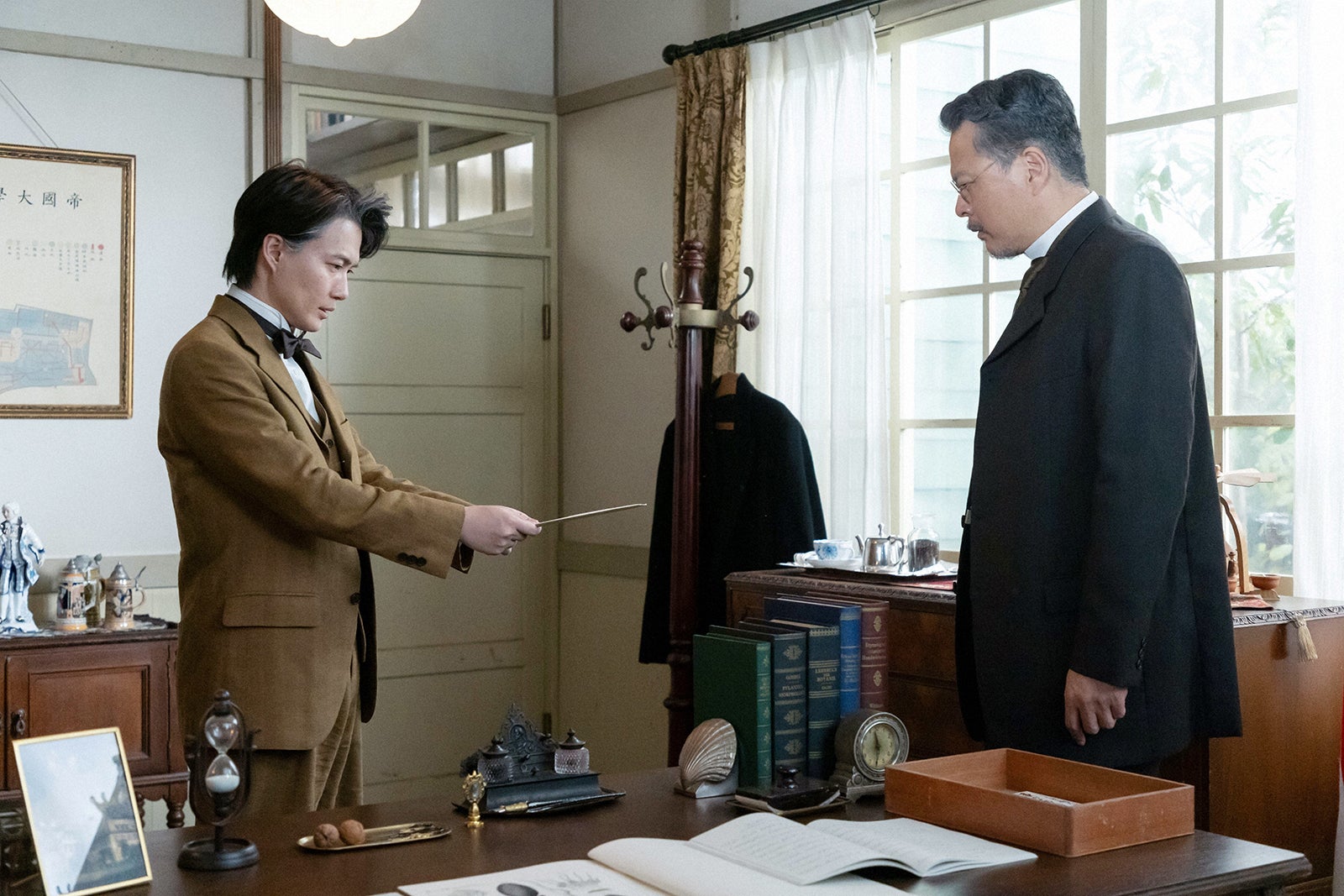 神木隆之介、田中哲司「らんまん」第122話（C）NHK