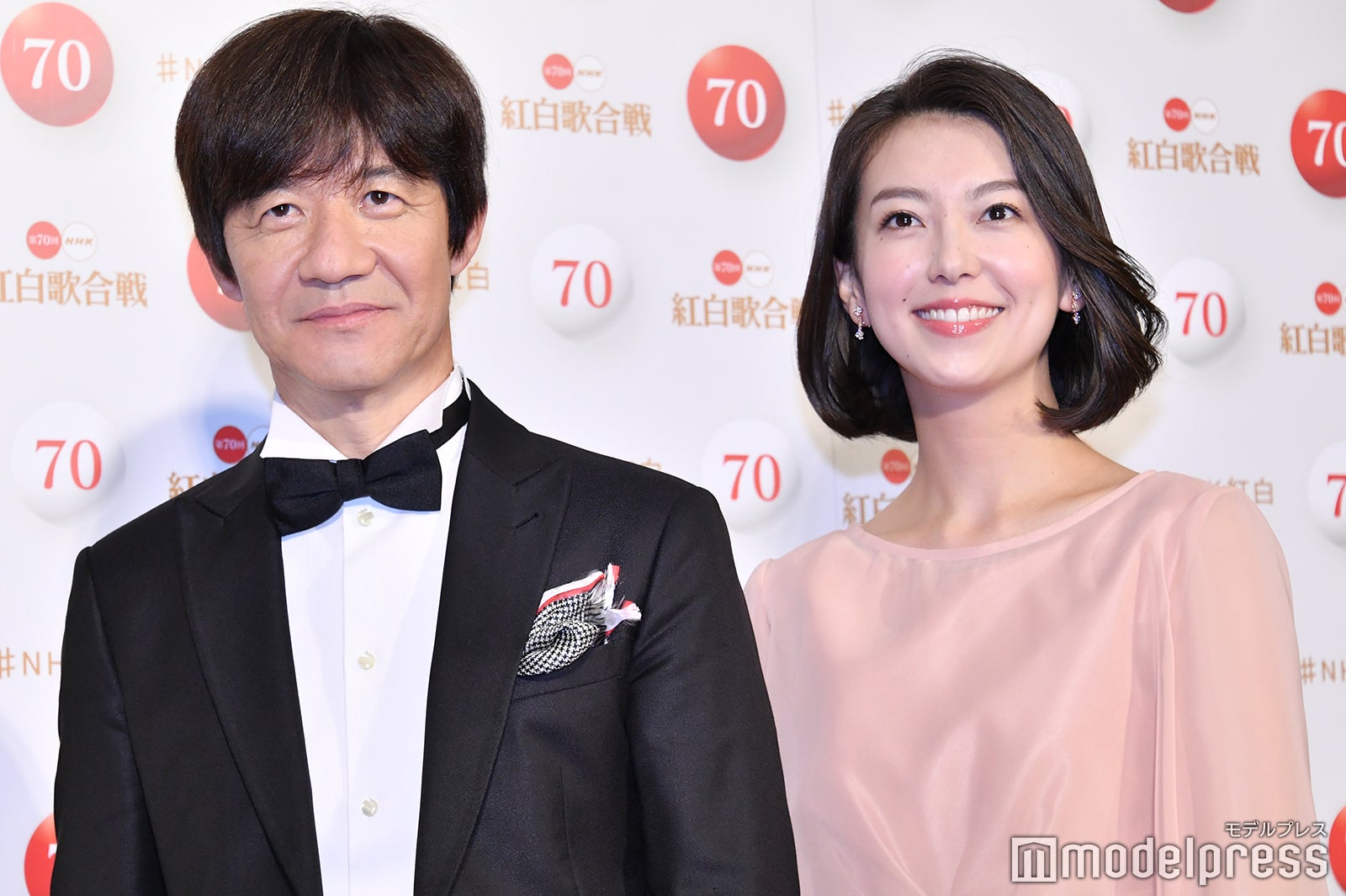 内村光良、和久田麻由子アナ（C）モデルプレス