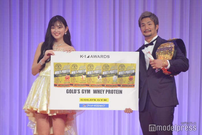 ゆうちゃみ、松倉信太郎選手(C)モデルプレス