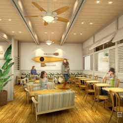 「エッグスンシングス ザ パーク フロント ホテル店」内観イメージ(R)Universal Studios.