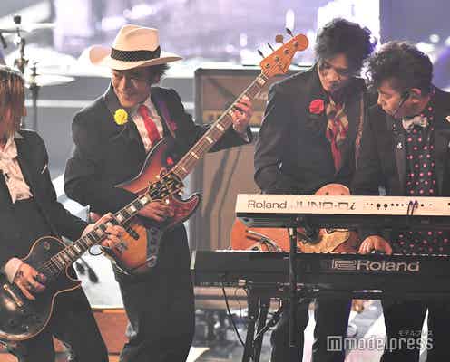 期間限定で活動中・男闘呼組、33年ぶり「レコ大」登場  “4人の絆”魅せる<第64回輝く!日本レコード大賞>