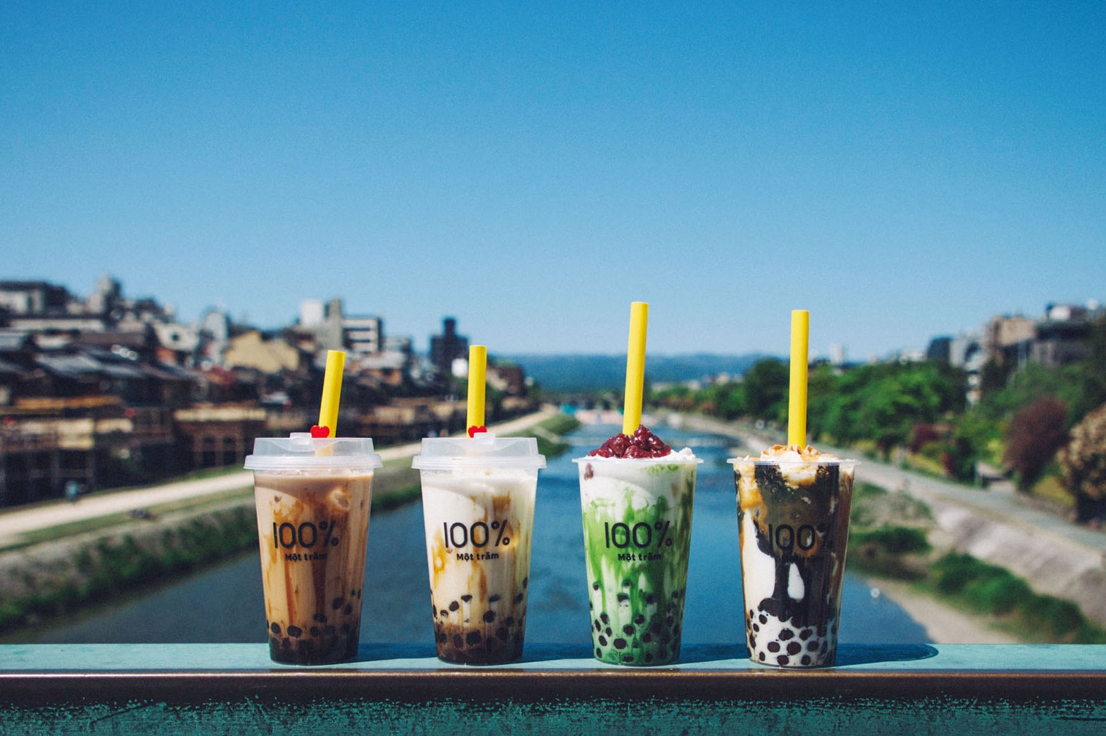 生タピオカドリンク専門店「モッチャム」京都初出店、抹茶＆ほうじ茶の限定タピも