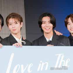南雲奨馬、濱屋拓斗、長妻怜央、鈴木曉(C)モデルプレス