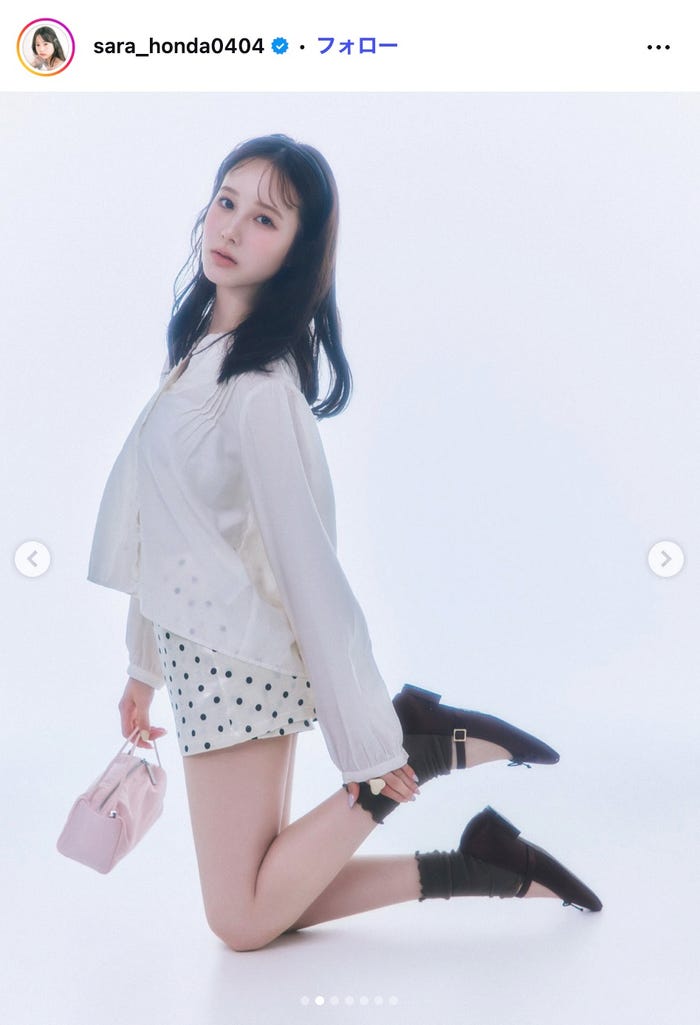 本田紗来Instagramより