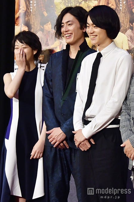 (左から)森川葵、間宮祥太朗、菅田将暉