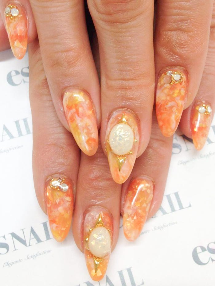 だいたい柄がオシャレ/画像提供:esNAIL
